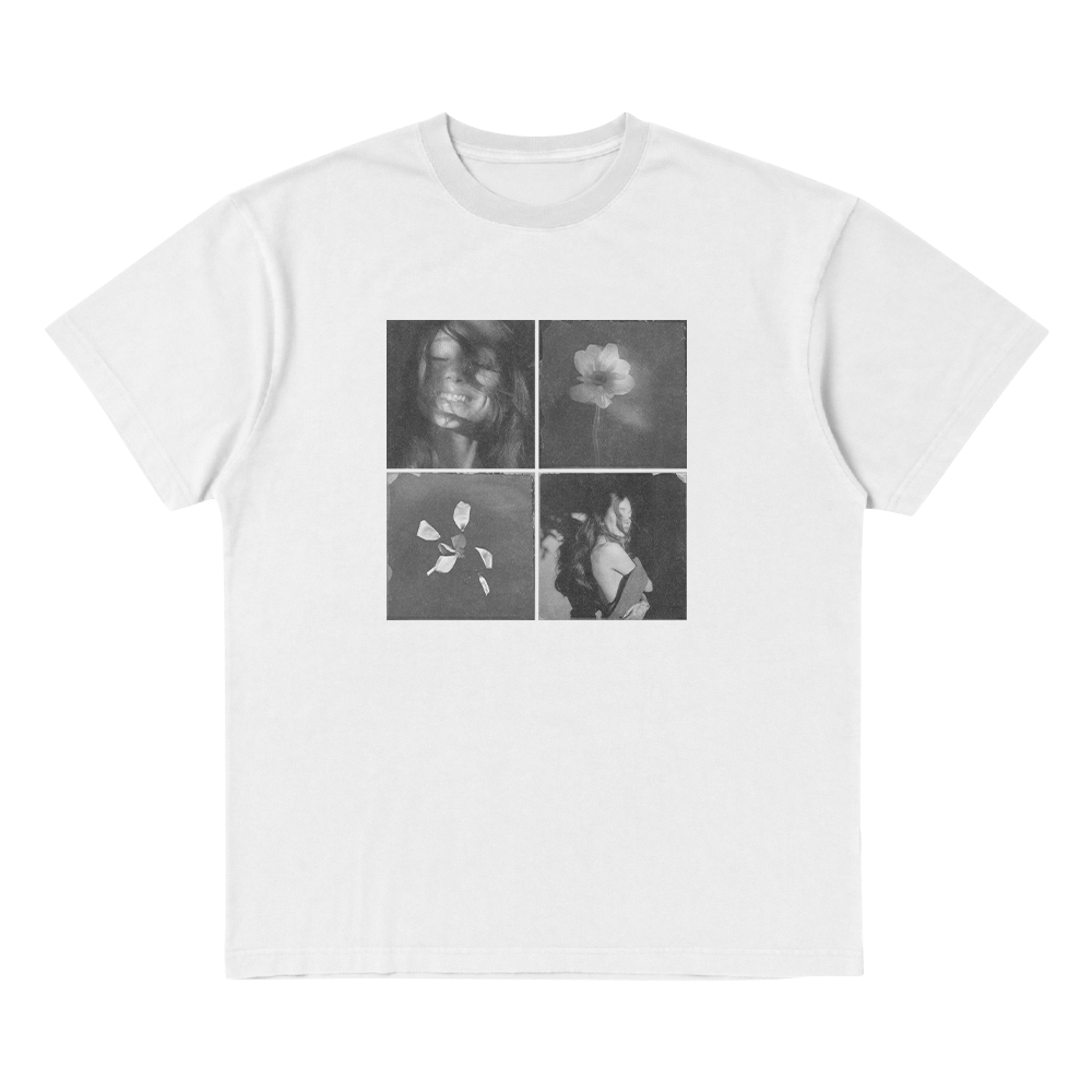 petal tile photo t-shirt - Ariana Grande