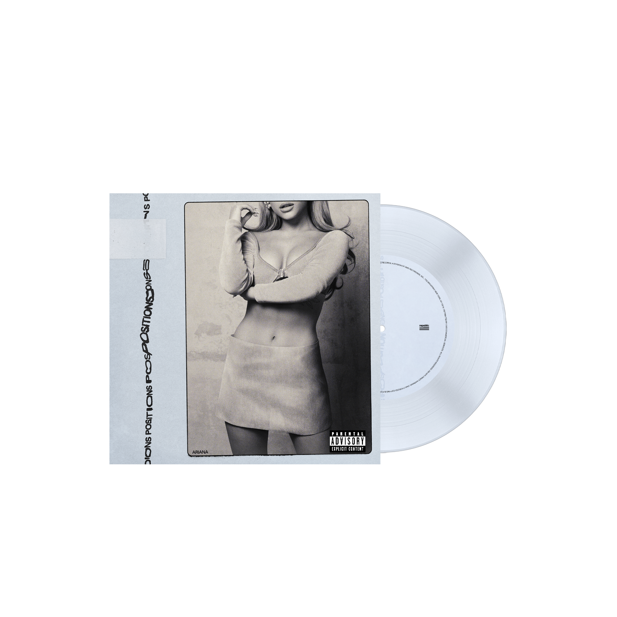 Ariana Grande Positions アナログレコード positions lp (coke bottle clear) - Ariana Grande Official Store