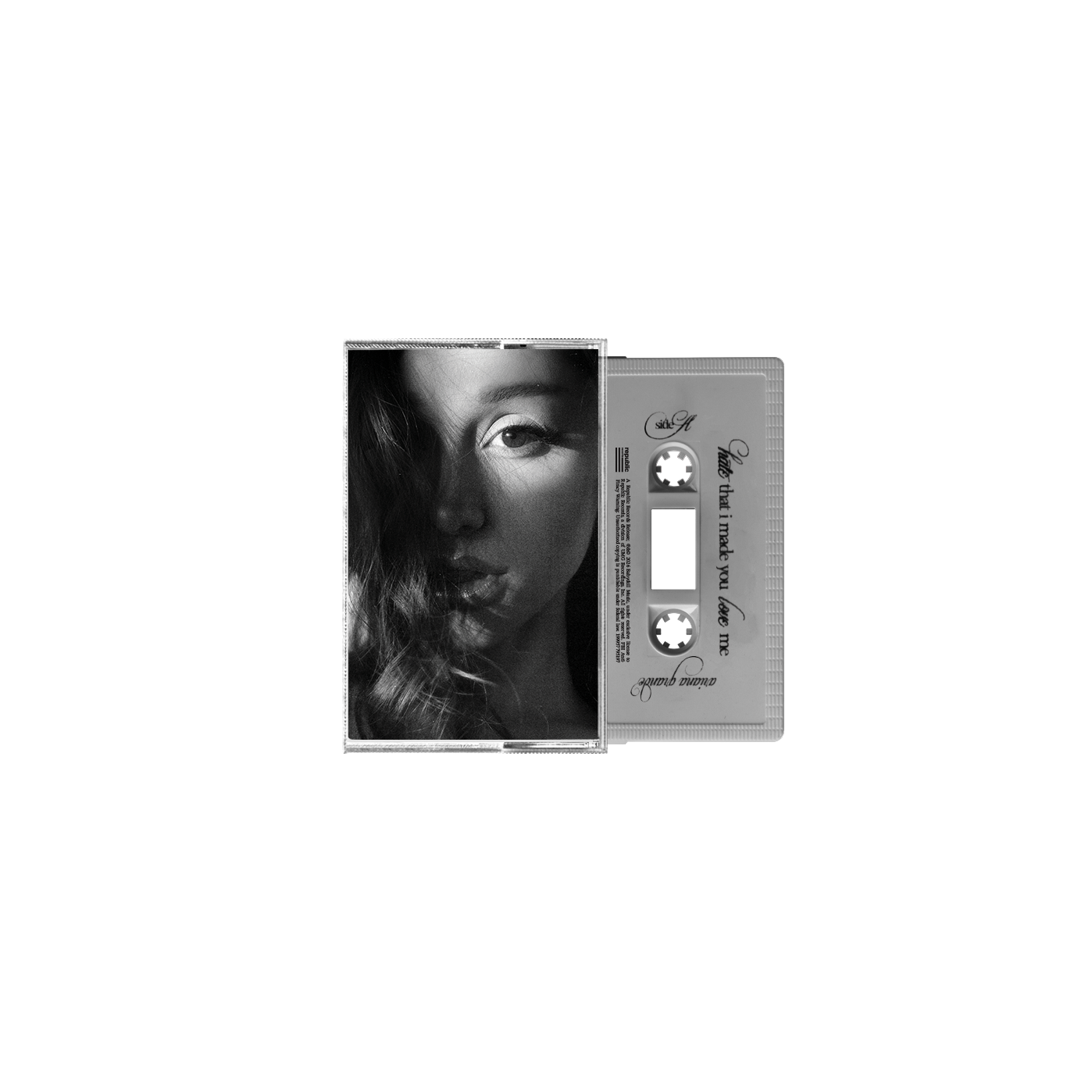 hate that i made you love me - fluffy tail gray cassette - Ariana Grande
