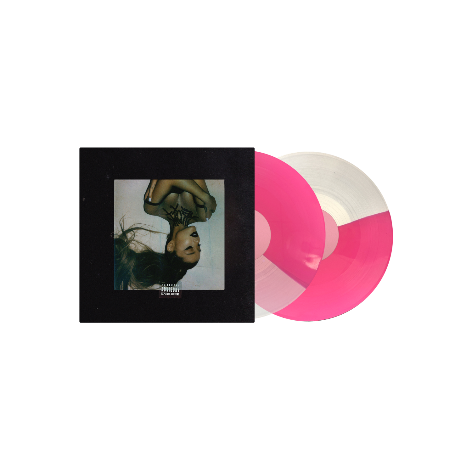 thank u, next 2lp (half clear/pink) - Ariana Grande