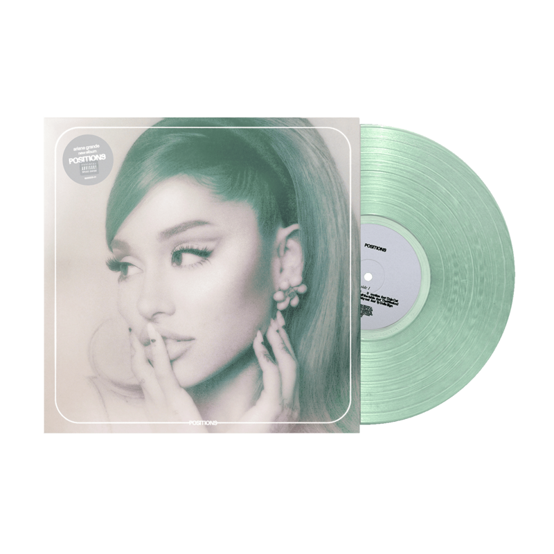 Positions (Coke Bottle Clear Vinyl) by Ariana Grande - Vinyl - shop now at Ariana Grande store