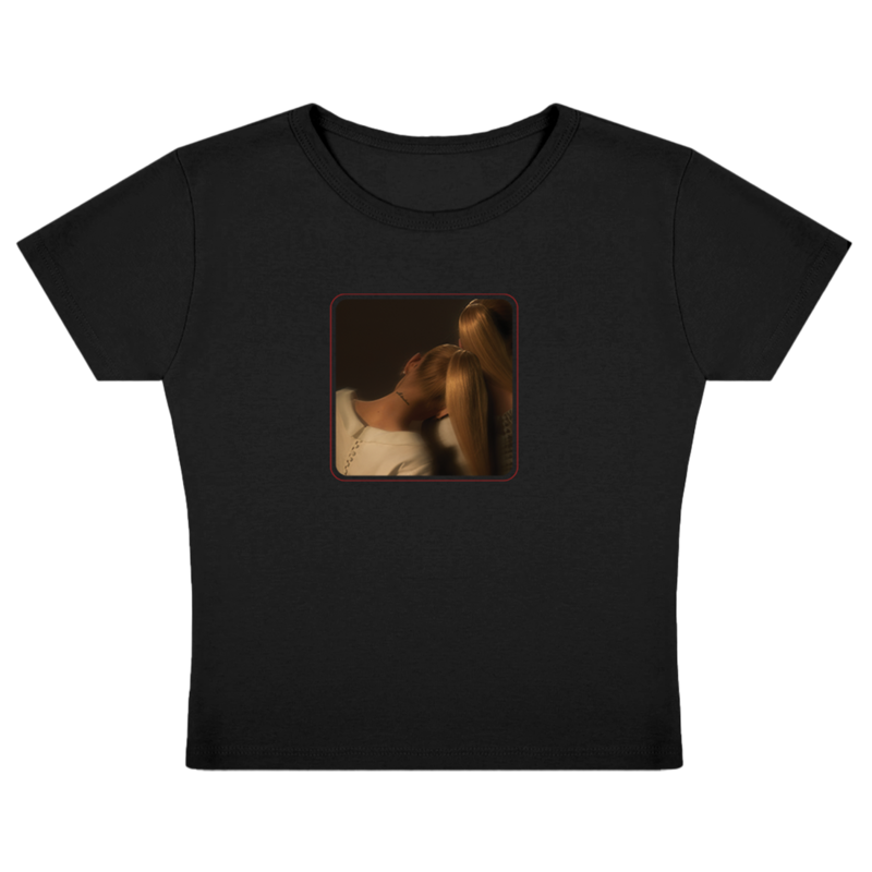ag7 cropped black by Ariana Grande - t-shirt - shop now at Ariana Grande store
