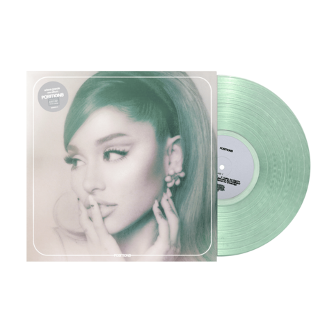Positions (Coke Bottle Clear Vinyl) by Ariana Grande - LP - shop now at Ariana Grande store