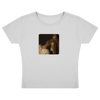 Ariana Grande ag7 cropped white T-Shirt 347272