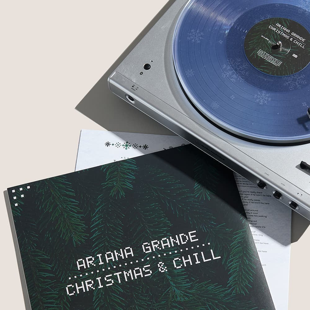 christmas & chill 10th anniversary edition lp (clear w/ snowflake