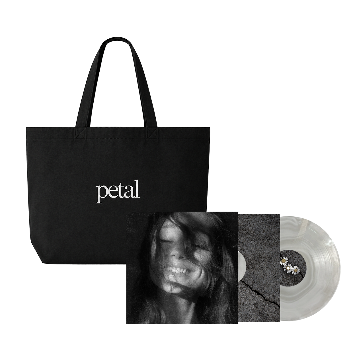 Ariana Grande petal (ltd. exclusive cloudy gray girl lp + germany exclusive totebag) Vinyl-Bundle 454361