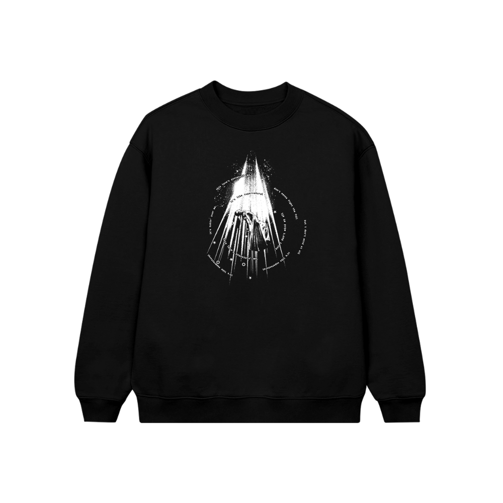 Ariana Grande supernatural crewneck (black) Crewneck 420118