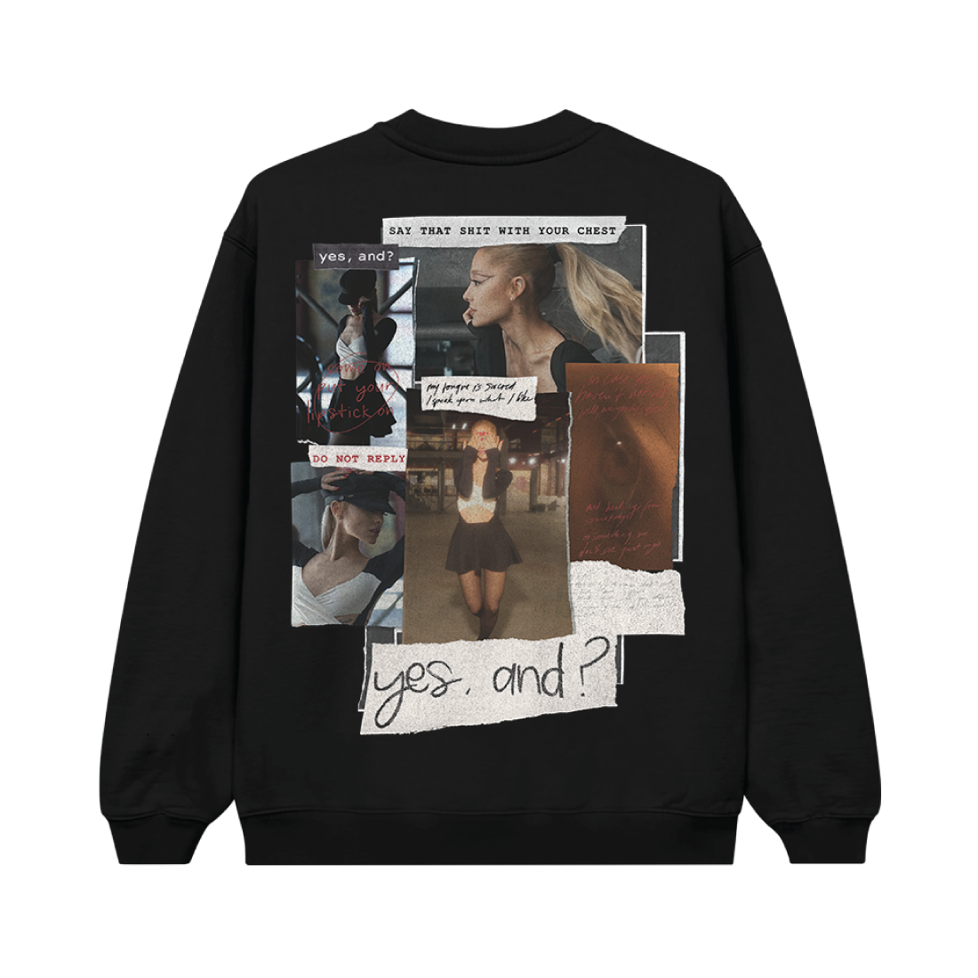 Ariana grande sweatshirt merch on sale